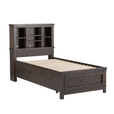 Thornwood Hills 5 Piece Twin Bookcase Bedroom Set - 759-YBR-TBBDM