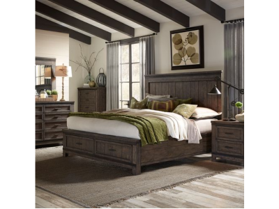 Thornwood Hills 7 Piece King Storage Bedroom Set - 759-BR-KSBDMCN