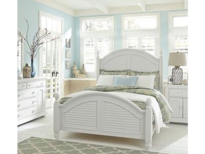 Summer House I 7 Piece King Poster Bedroom Set - 607-BR32607-BR51607-BR41607-BR61607-BR-KPS