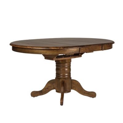 Carolina Crossing 5 Piece Pedestal Table Set - 186-C1000S (4)186-CD-PDS