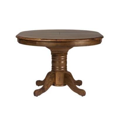 Carolina Crossing 5 Piece Pedestal Table Set - 186-C1000S (4)186-CD-PDS