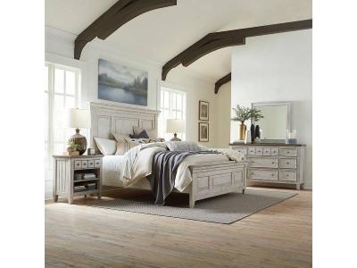 Heartland 6 pc Queen Panel Bedroom Set - 824-BR-QPBDMN