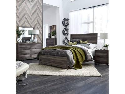 Tanners Creek King Panel Bedroom Set - 686-KBR-K