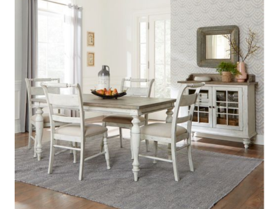 Whitney 5 Piece Dining Set - 661W-CD-5RLS