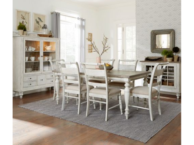 Whitney 7 Piece Dining Set - 661W-CD-7RLS