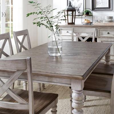 Cottage Lane Collection 7 Piece Dining Set - 350-CD-7RLS