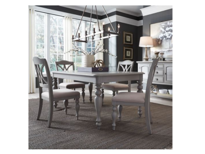 Summer House Collection 5 Piece Dining Room Set - 407-CD-5RLS