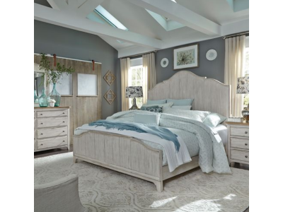 Farmhouse Reimagined 6 Piece Queen Panel Bedroom Set - 652-BR-QPBDMN