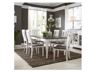 Allyson Park Collection 7 Piece Dining Set - 417-DR-7RLS