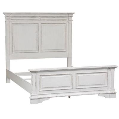 Abbey Park 7 Pc Queen Panel Bedroom Set - 520-BR-QPBDMCN