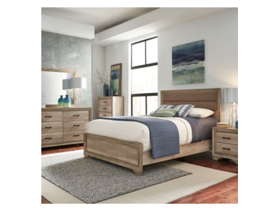 Sun Valley Collection 7 Piece King Storage Panel Bedroom Set - 439-BR-KUBDMCN