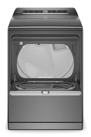 27" Whirlpool 7.4 Cu. Ft. Smart Top Load Electric Dryer - YWED7120HC