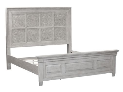 Heartland King Opt Panel Bed - 824-BR-OKPB