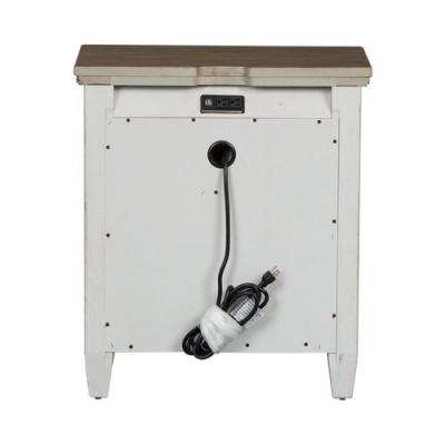 Heartland 2 Drawer Night Stand with Charging Station - 824-BR63