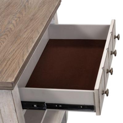 Heartland 1 Drawer Night Stand with Charging Station - 824-BR61