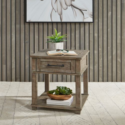 Parkland Falls Rectangular End Table - 172-OT1020