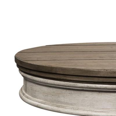 Heartland Round Pedestal Chair Side Table - 824-OT1022