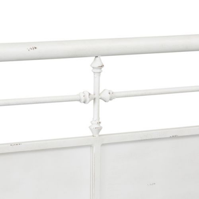 Vintage Twin Metal Day Bed in Antique White - 179-BR11TB-AW