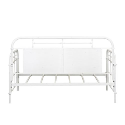 Vintage Twin Metal Day Bed in Antique White - 179-BR11TB-AW