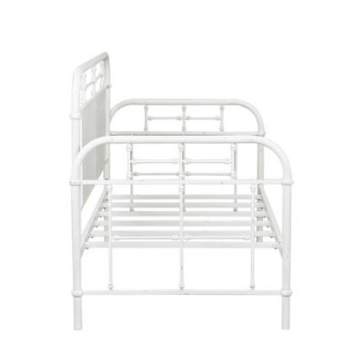 Vintage Twin Metal Day Bed in Antique White - 179-BR11TB-AW