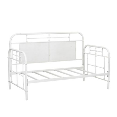 Vintage Twin Metal Day Bed in Antique White - 179-BR11TB-AW