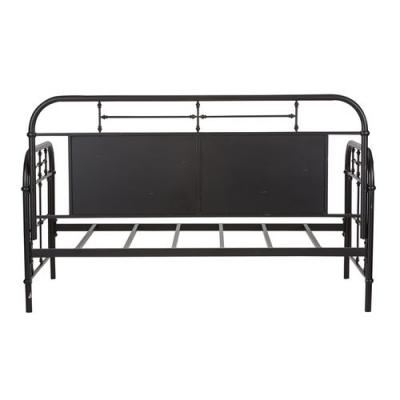 Vintage Twin Metal Day Bed in Black - 179-BR11TB-B