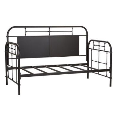 Vintage Twin Metal Day Bed in Black - 179-BR11TB-B