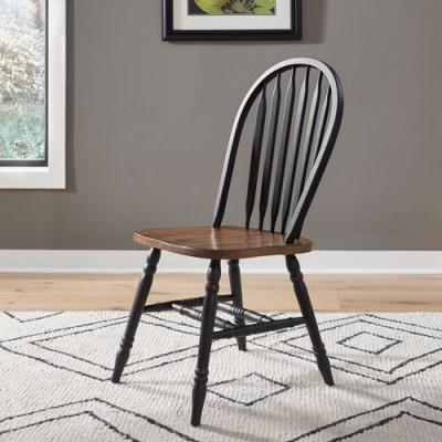 Carolina Crossing Windsor Side Chair in Black - 186B-C1000S