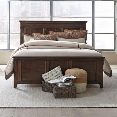 Saddlebrook King Panel Bed - 184-BR-KPB