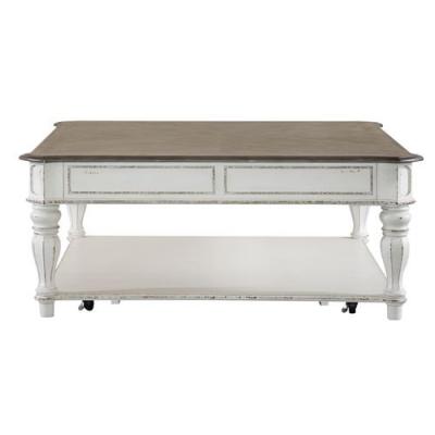 Maganolia Manor Collection Oversized Square Cocktail Table - 244-OT1014