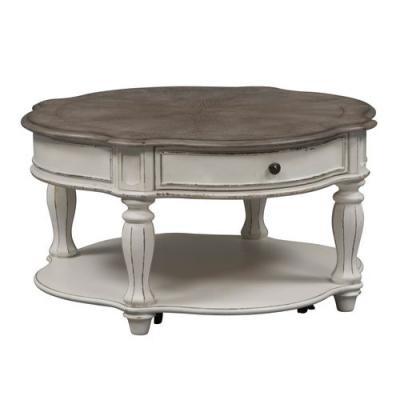 Magnolia Manor Collection Round Cocktail Table - 244-OT1011