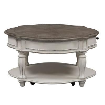 Magnolia Manor Collection Round Cocktail Table - 244-OT1011