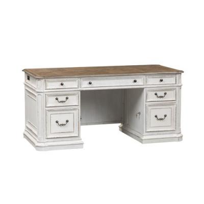 Magnolia Manor Collection Credenza & Hutch - 244-HOJ-CHS