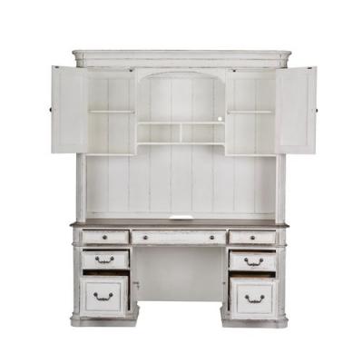 Magnolia Manor Collection Credenza & Hutch - 244-HOJ-CHS