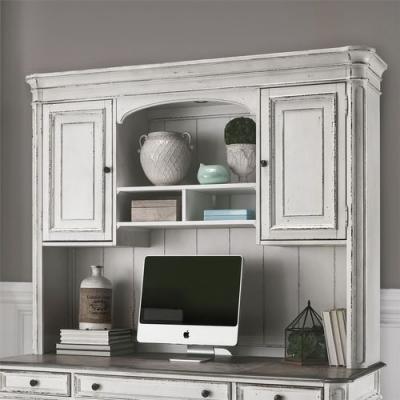 Magnolia Manor Collection Jr Executive Credenza Hutch - 244-HO132