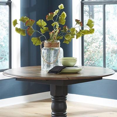 Round Carolina Crossing Dining Table with Pedestal Base - 186B-T4242 / 186B-P4242