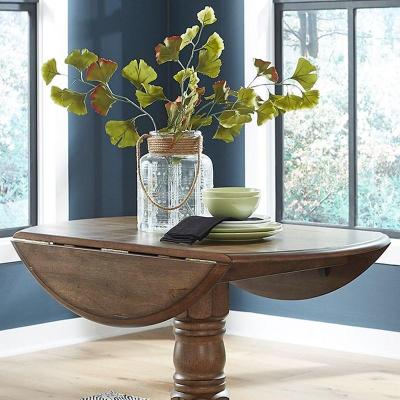 Round Carolina Crossing Dining Table with Pedestal Base - 186-T4242 / 186-P4242