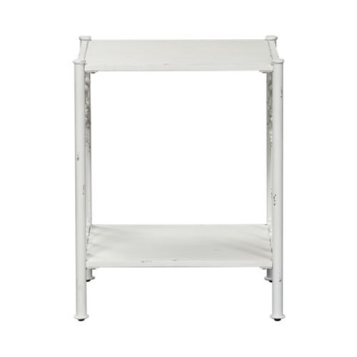 Vintage Open Night Stand in Antique White - 179-BR61-AW