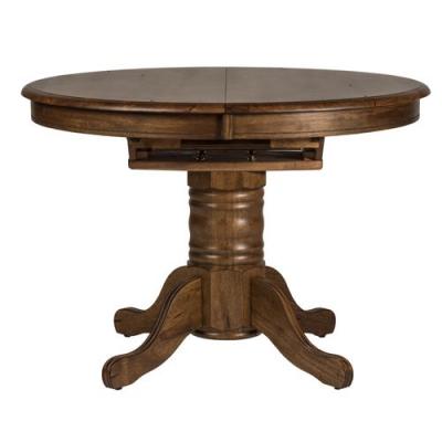 Carolina Crossing Pedestal Table - 186-CD-PDS