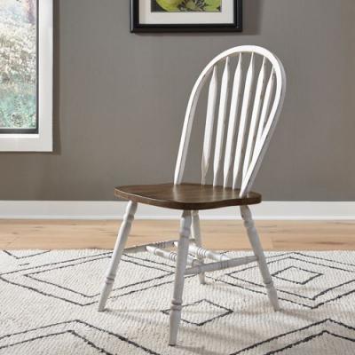 Carolina Crossing Windsor Side Chair in White - 186W-C1000S