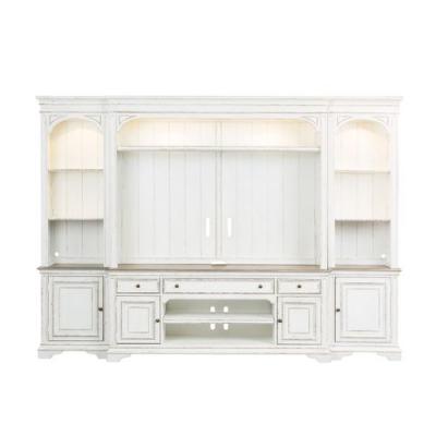 Magnolia Manor Collection Entertainment Center with Piers - 244-ENTW-ECP