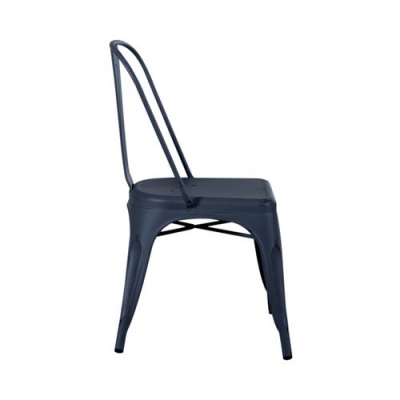 Vintage Bow Back Dining Chair in Navy - 179-C3505-N