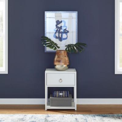 East End 1 Drawer 1 Shelf Accent Table - 2030WH-AT2126