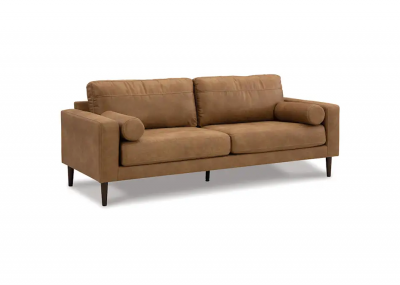 Telora Stationary Leather Look Sofa - 4100238