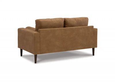 Telora Stationary Leather Look Loveseat - 4100235