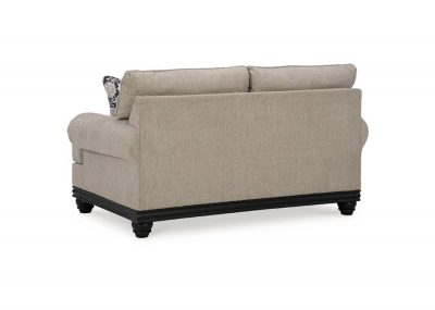 Elbiani Stationary Fabric Loveseat - 3870435