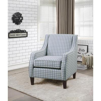 Fischer Collection Accent Chairs in Textured Fabric - 1110BU-1