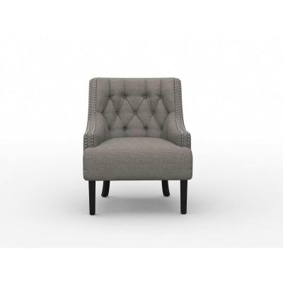 Charisma Collection Accent Chair in Textured Fabric - 1194TP