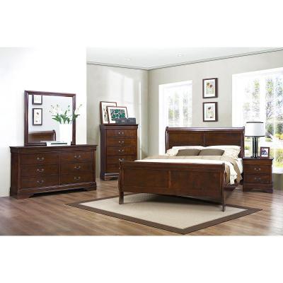 Mayville Collection Full Bed with the Classic Louis Philippe Styling - 2147F-1*