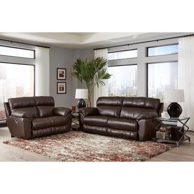 Catnapper Costa Power Reclining Leather Match Loveseat - 64072 1273-89 / 3073-89